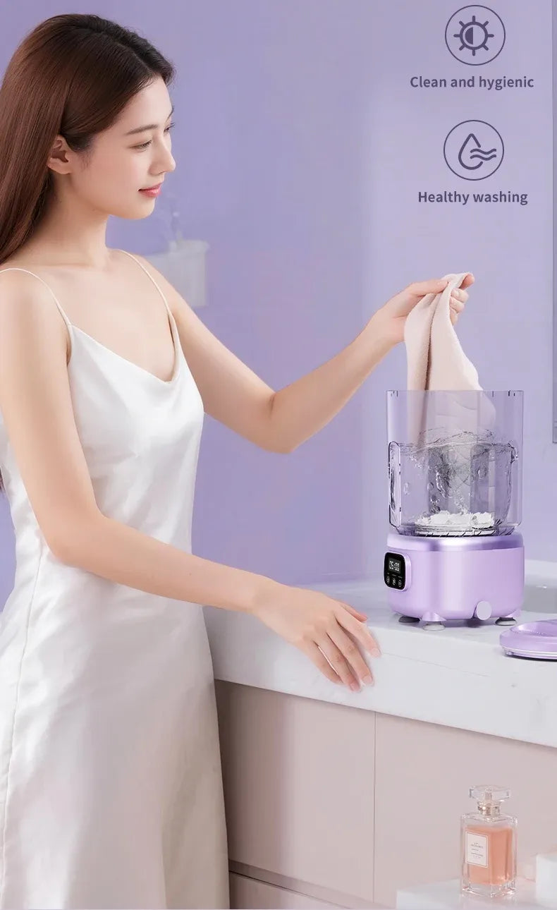 Tidesmit 2L Wireless Mini Portable Washing Machine