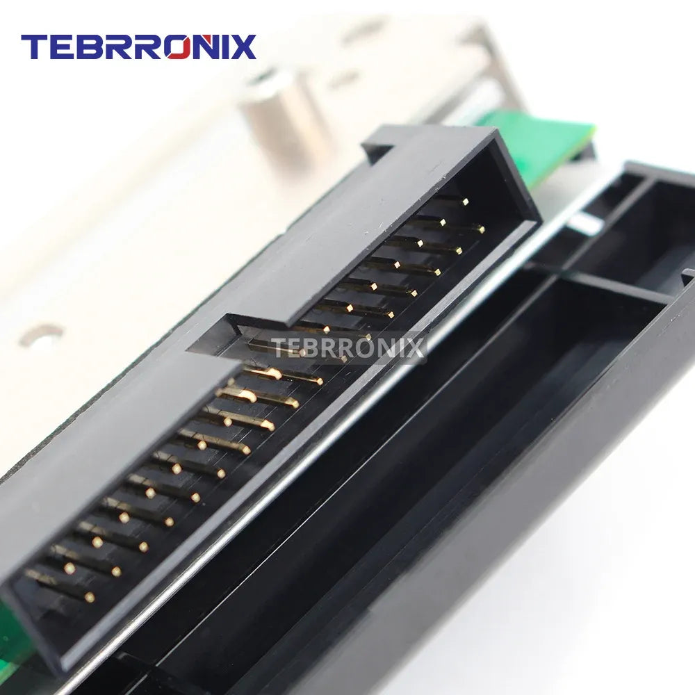 Thermal printhead connector with multiple gold contact pins