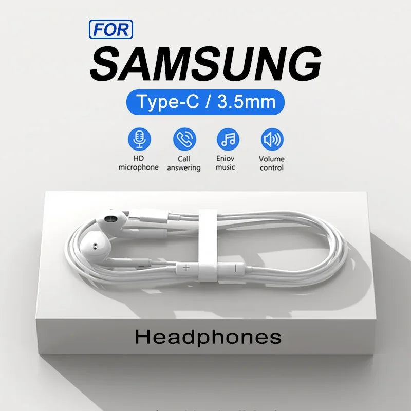 Tidesmit Wired USB-C Earbuds with In-Ear Noise Isolation - 1 Pair Tidesmit