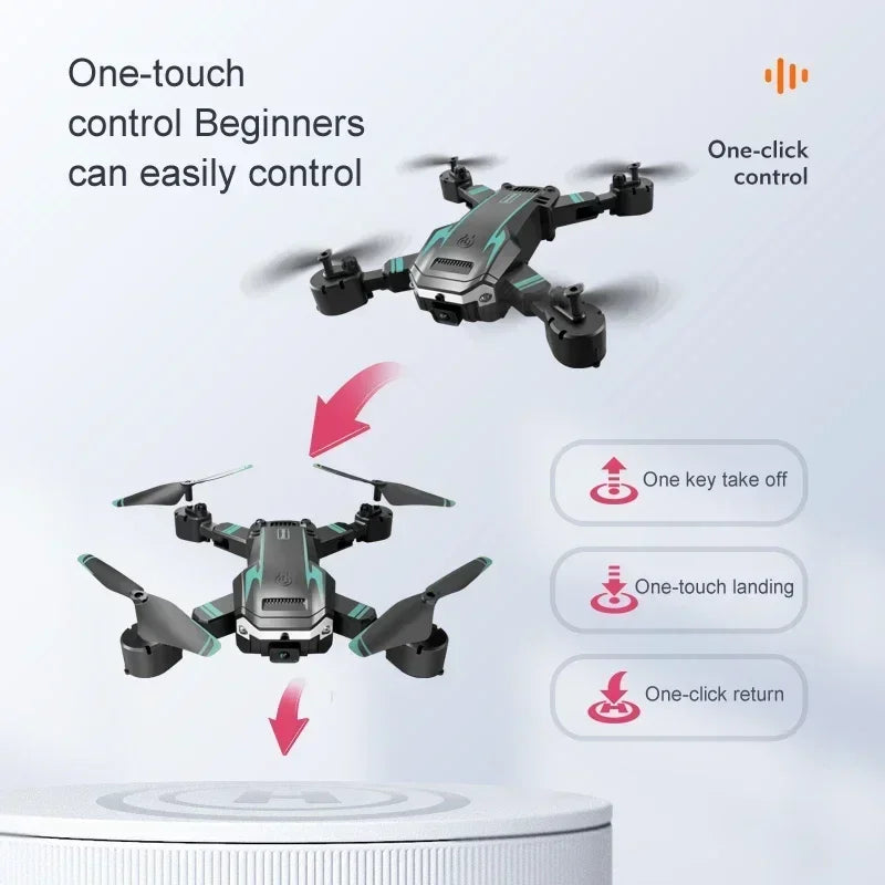 GPS Drone with 8K Dual Camera & Obstacle Avoidance - Foldable Design Tidesmit