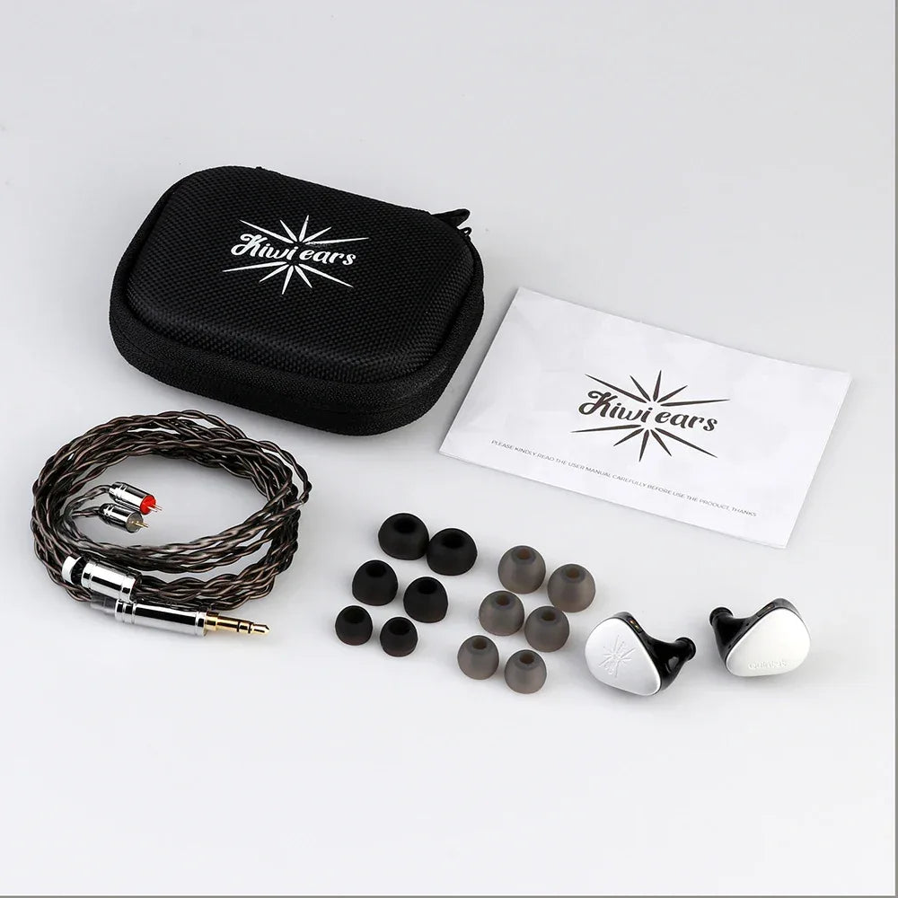 Kiwi Ears Quintet 4-Driver Hybrid Hi-Fi IEM by Tidesmit Tidesmit