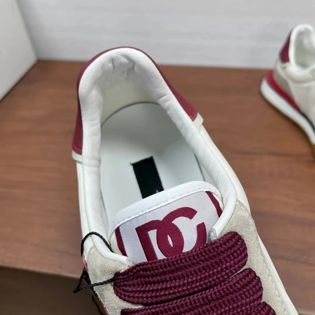 Thick Soled Running Shoes Low Top Lace up Fashion Luxury Branded Style Casual Upper Material Retro Casual Sports Shoes Sneakers