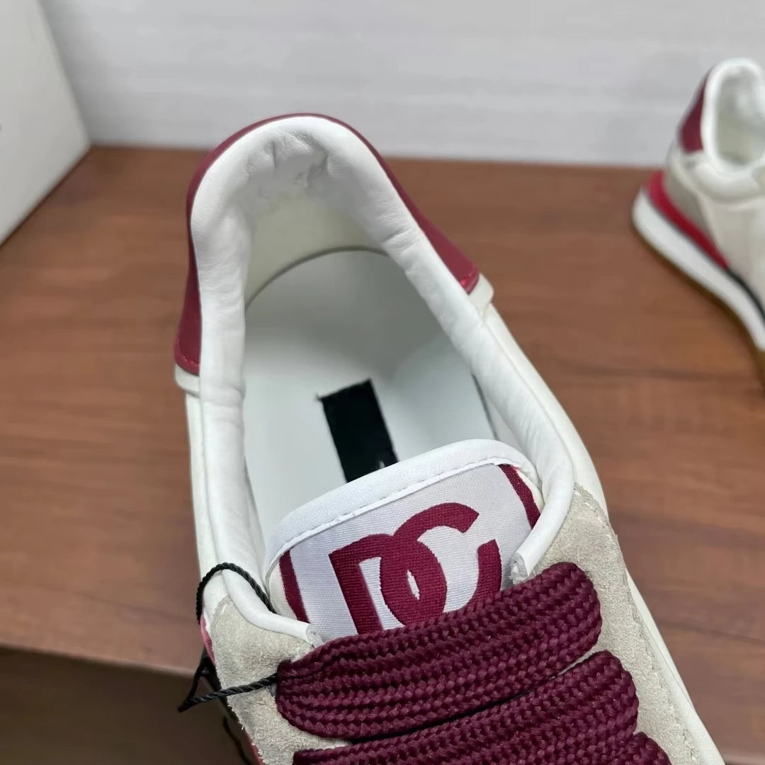 Thick Soled Running Shoes Low Top Lace up Fashion Luxury Branded Style Casual Upper Material Retro Casual Sports Shoes Sneakers