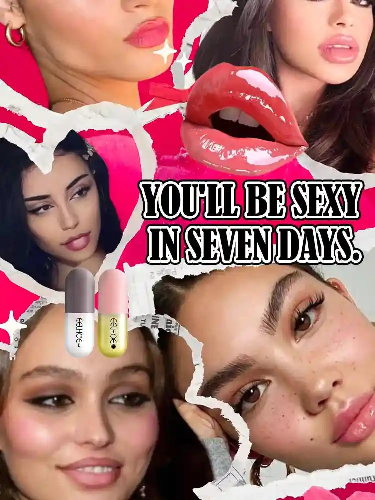 Lip Plumper Serum | Natural Moisturizing Lip Treatment | Tidesmit Lip Care Tidesmit
