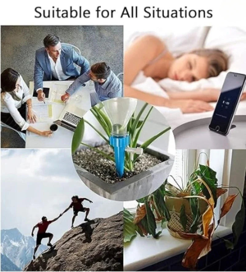10PCS Flower Adjustable Automatic Drip Irrigation Plant Watering System Home Balcony Potted Plants Garden Irrigation Tools