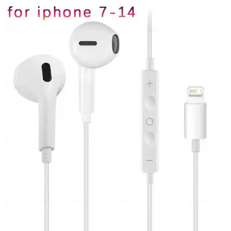 USB C Wired Earphones with Microphone - High-Fidelity Audio Clear Calls single earphone LT Tidesmit