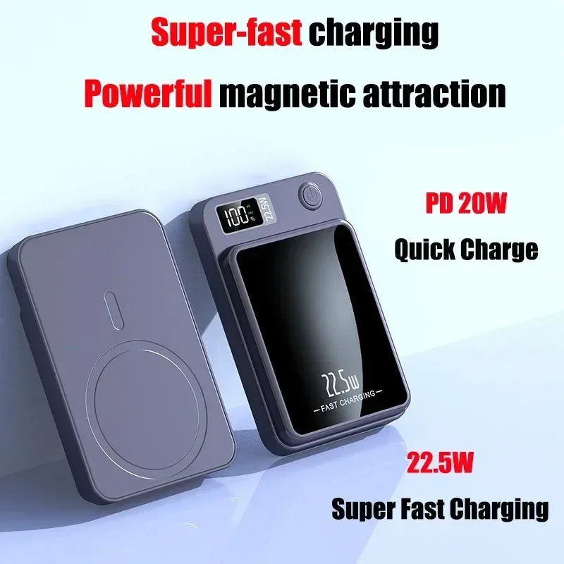 Tidesmit High Capacity Portable Power Bank – Fast PD Charging Tidesmit