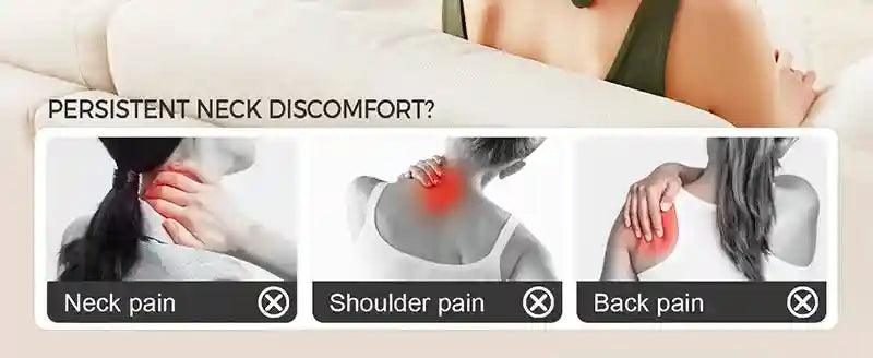 Electric Neck and Shoulder Massager with 4D Kneading and Heat Therapy Massage Roller Tidesmit