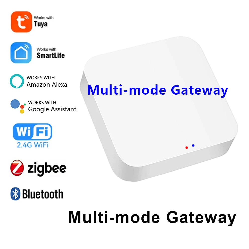 Multi-Mode Smart Gateway: Zigbee & Bluetooth Hub for Alexa & Google Home Multi -mode gateway China Mainland Tidesmit