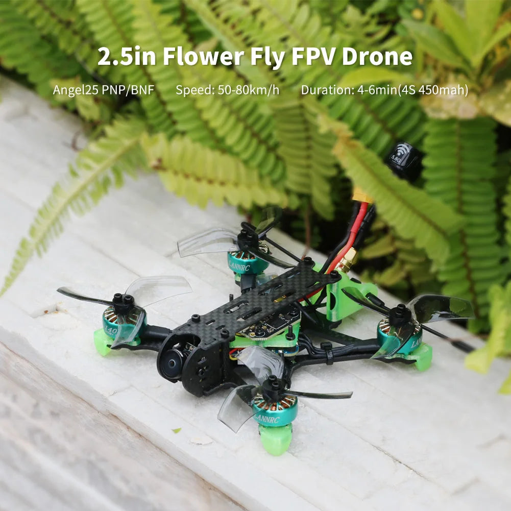 2.5 Inch Freestyle FPV Drone - ELRS Racing Multirotor for Precision Flight Tidesmit