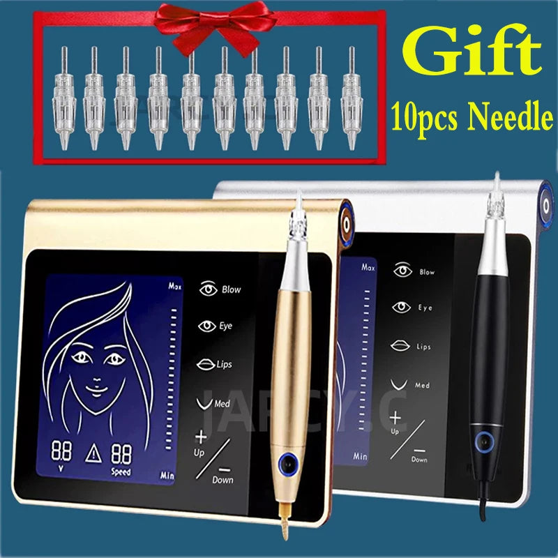 Permanent Makeup Machine Kit: Precision PMU Device for Eyebrows & Lips Permanent Makeup Machines Tidesmit