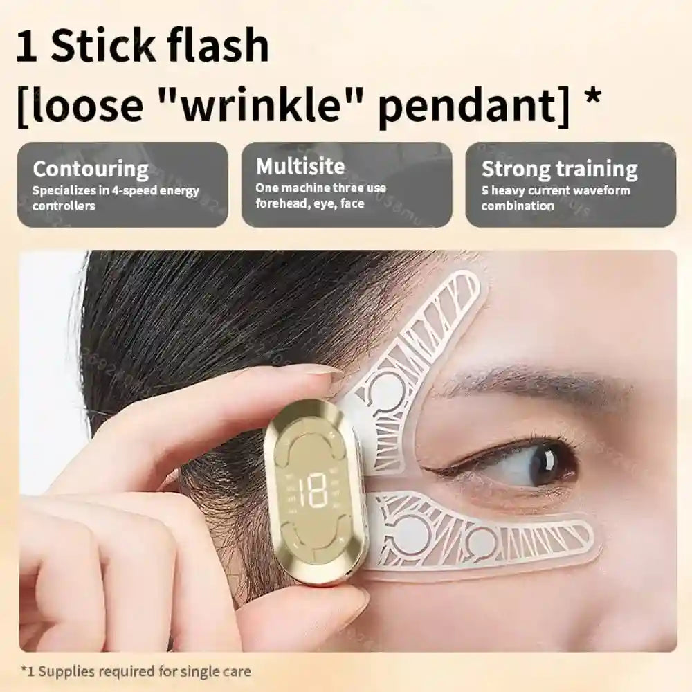 Microcurrent Eye Massager for Facial Lifting and Dark Circles Eye Massage Instrument Tidesmit