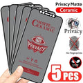 Privacy Screen Protector for iPhone | Anti-Spy Matte Film by Tidesmit For iPhone 17 Air 2 Pieces Tidesmit