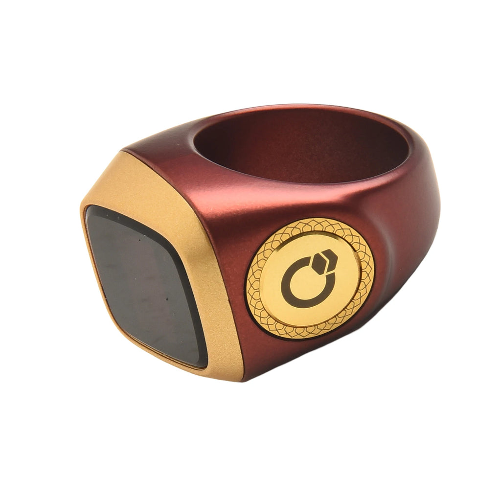 Smart Zikr Ring Counter Waterproof Health Monitor by Tidesmit Tidesmit