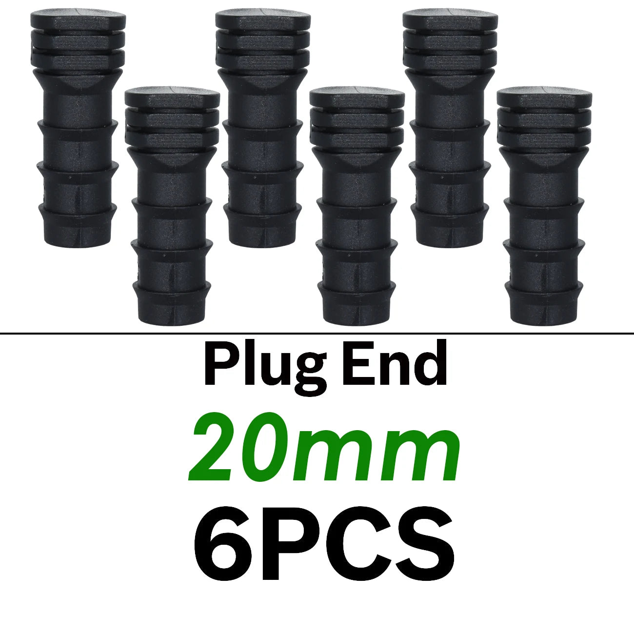 1/2" 3/4" Male Female Thread Connector To Barb 16mm 20mm 25mm PE Hose Adapter Tee Elbow Garden Irrigation Drip Watering System