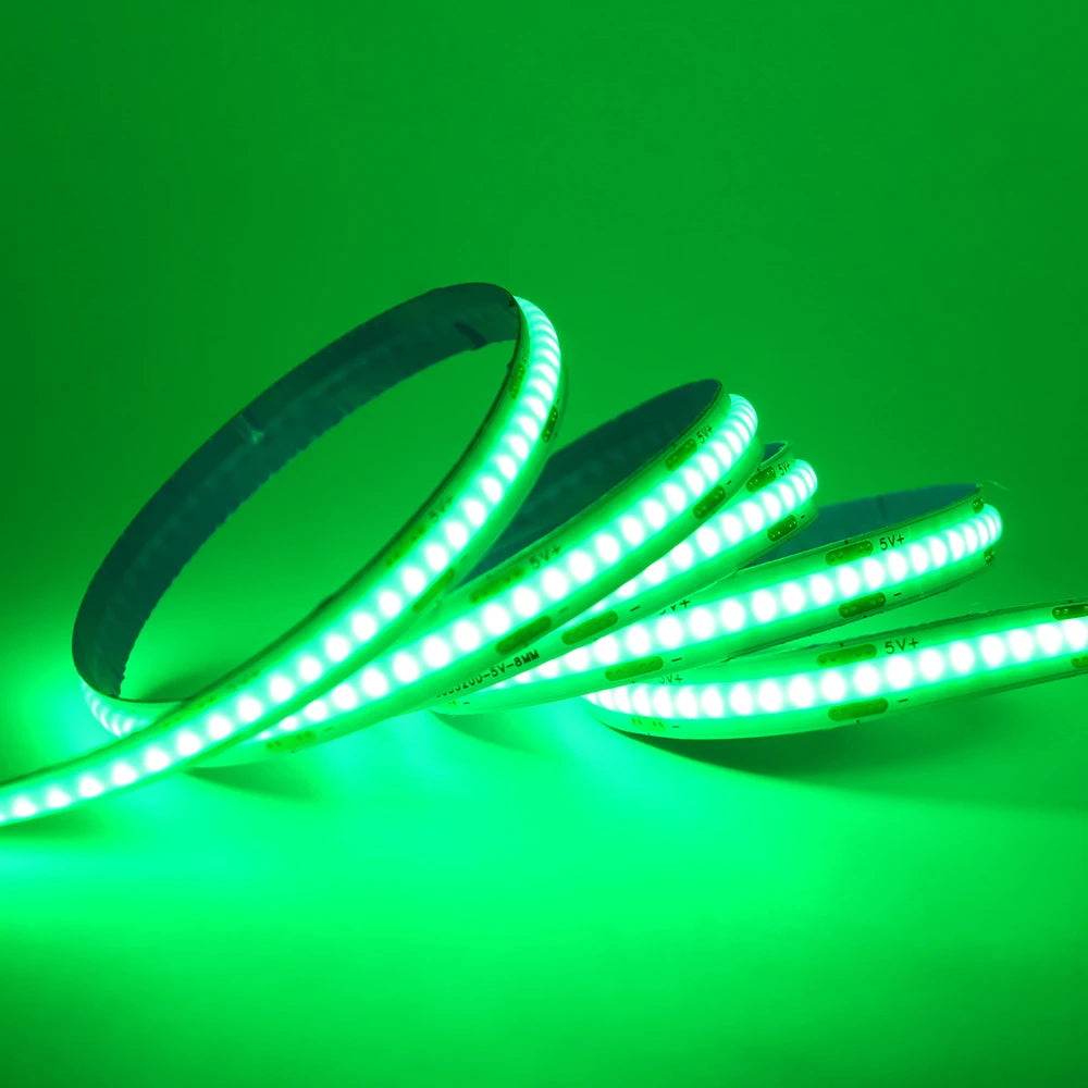 5V Motion Sensor LED COB Light Strip Human Induction USB/Battery Powered Flexible Lamp Under Cabinet Stairs Wardrobe Nightlights