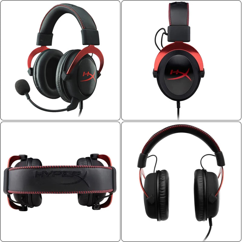 HyperX Cloud II Over-Ear Gaming Headset – 7.1 Surround Sound, Black Tidesmit
