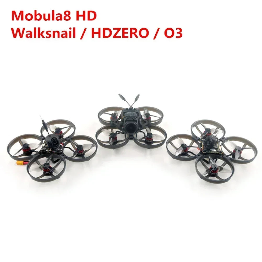 Mobula8 85mm Micro FPV Drone | HDZero Walksnail O3 Kits | Tidesmit Tidesmit