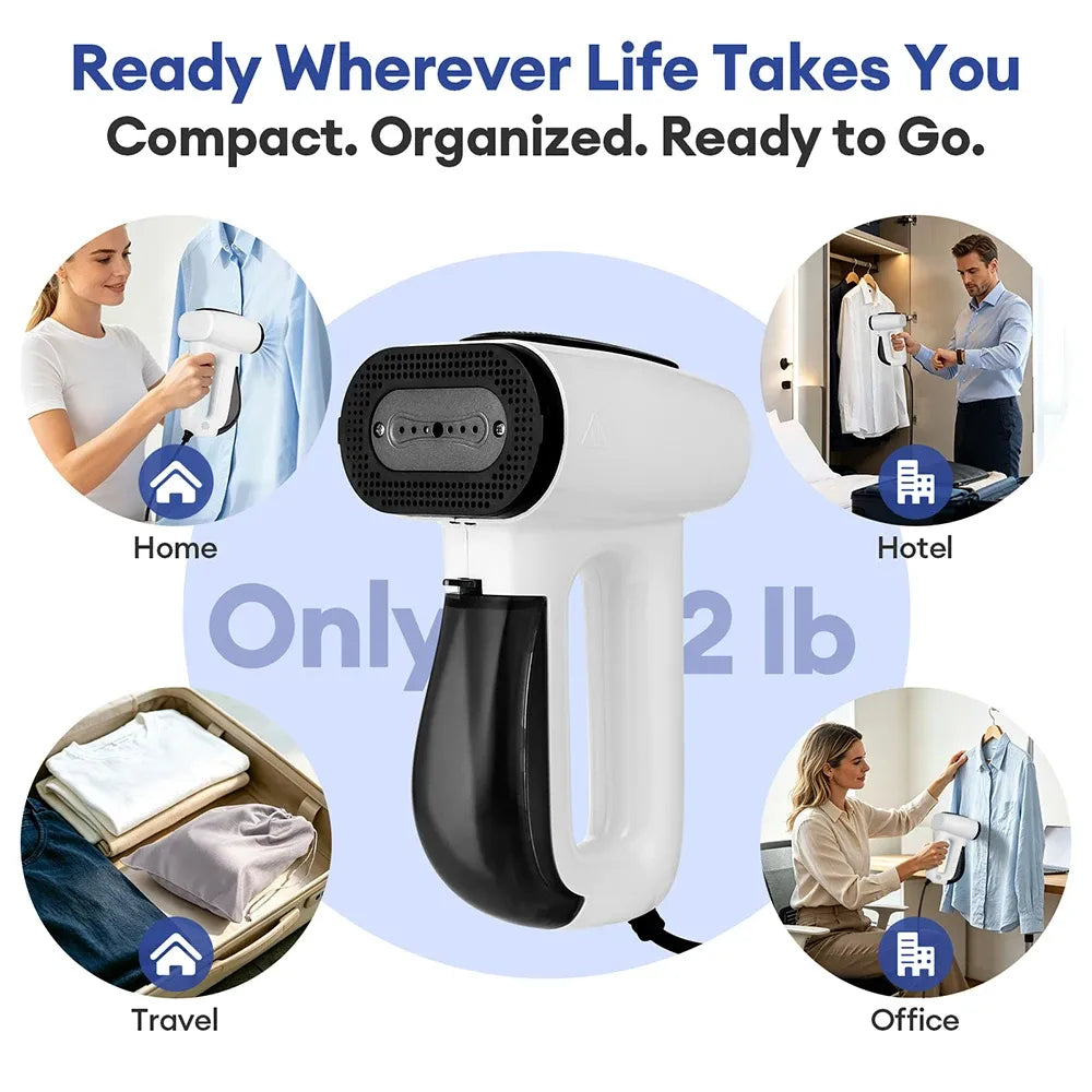 Tidesmit 3-in-1 Handheld Garment Steamer 1300W