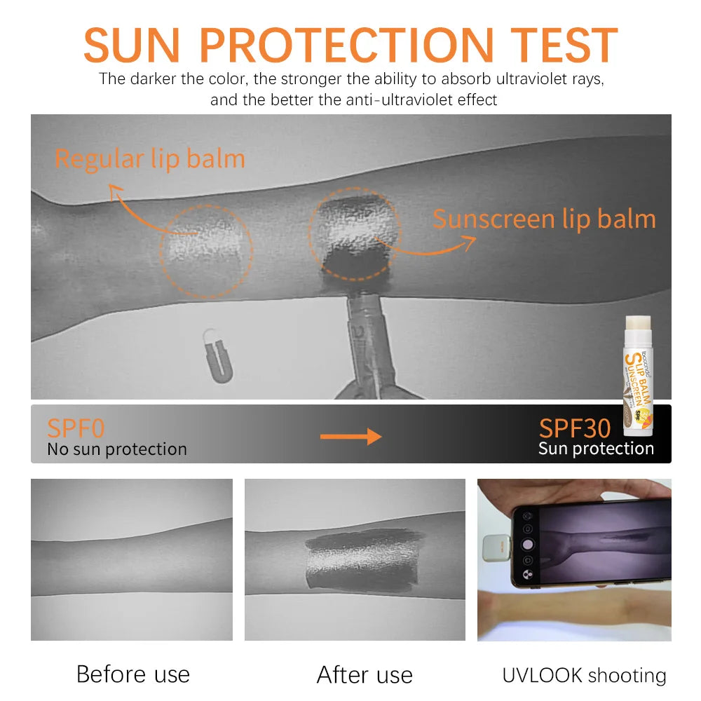Sunscreen Lip Balm SPF 30 - Moisturizing Lip Care by Tidesmit Lip Care Tidesmit
