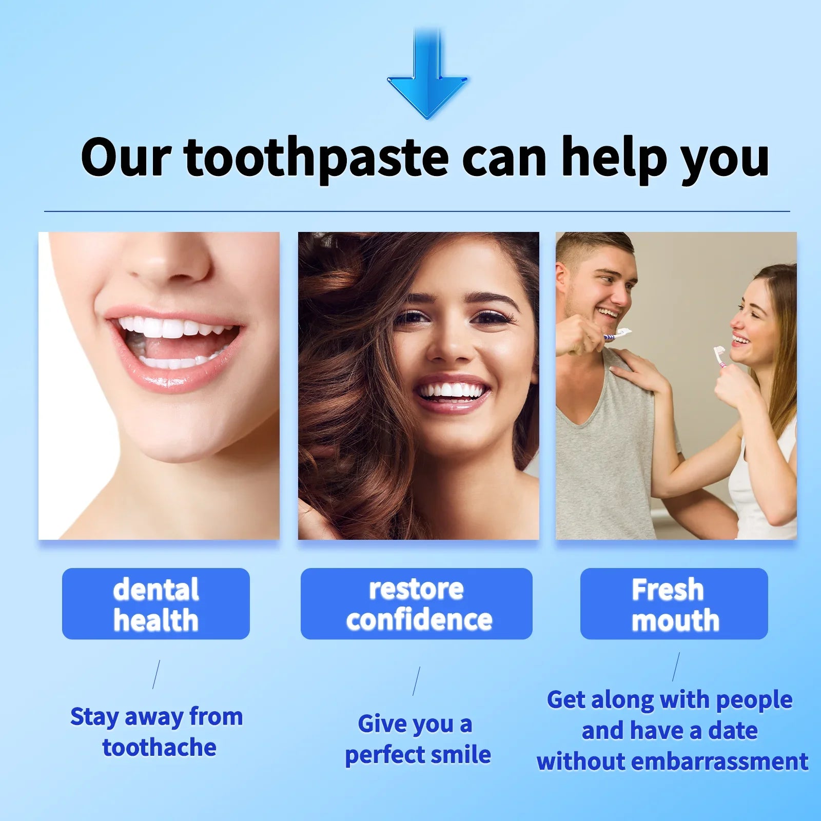 Tidesmit SP-6 Probiotic Toothpaste for whitening teeth and removing coffee or tobacco stains