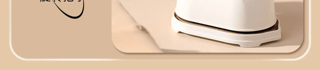 Tidesmit portable handheld steam iron for dry and wet garment ironing on display, home laundry appliance feature view