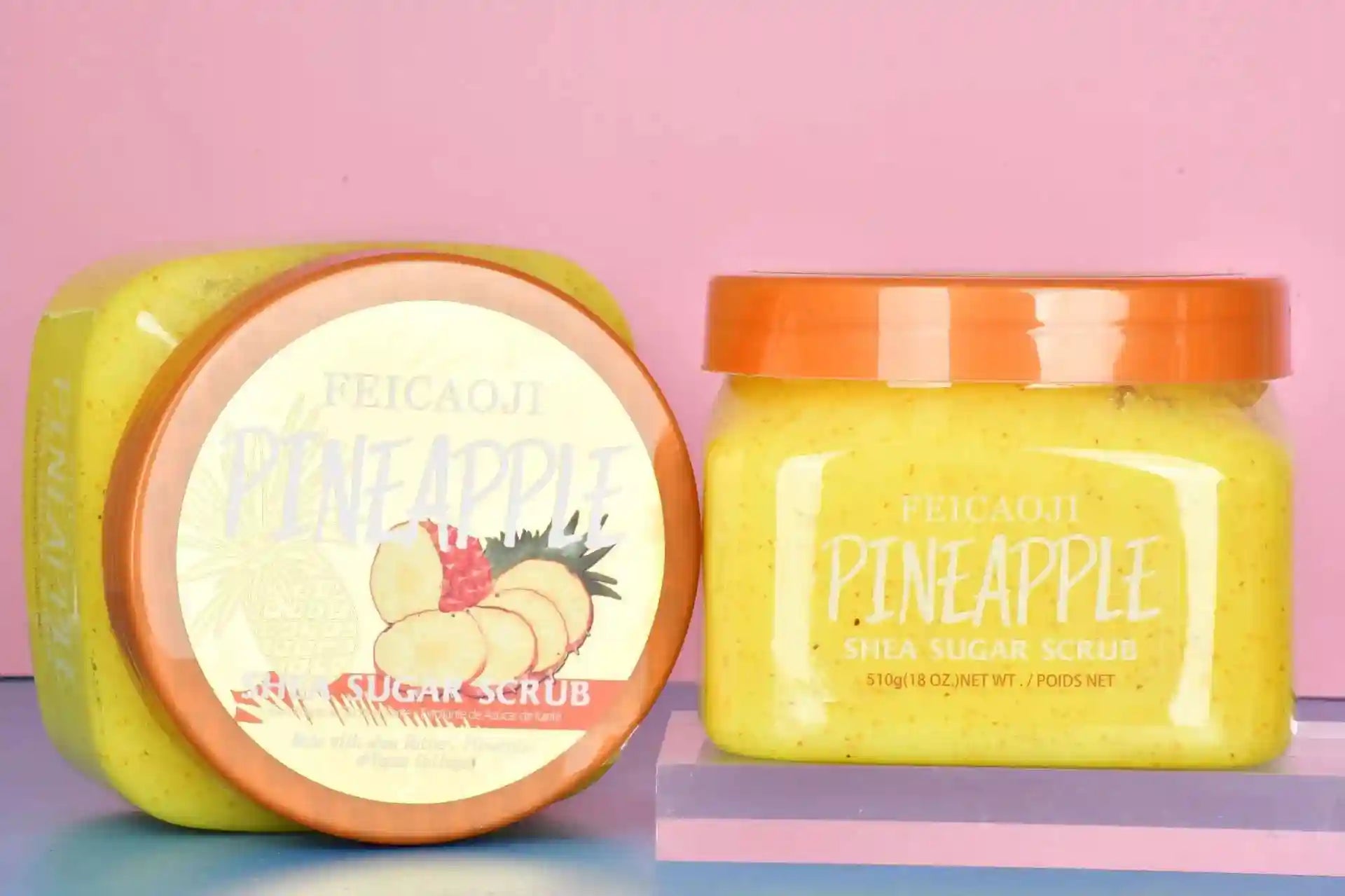 Shea Sugar Body Scrub Exfoliant - Natural Smoothing Treatment Scrubs Treatments Tidesmit