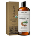 MAYJAM USDA Organic Fractionated Coconut Oil for skin, face, and hair moisturizing and massage. Pure, natural carrier oil.