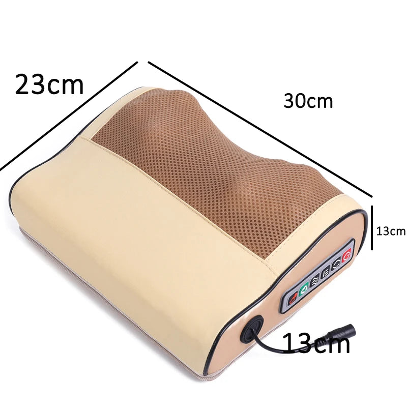 Back Neck Massager with Infrared Heat - Deep Tissue Kneading Therapy Relaxation Treatment Tidesmit