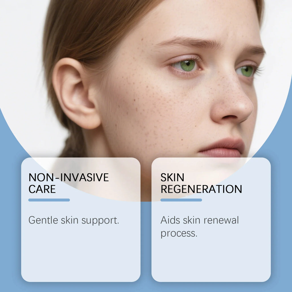 Laser plasma pen for skin tag, freckle, and mole removal. Handheld device for non-invasive skin regeneration and care.