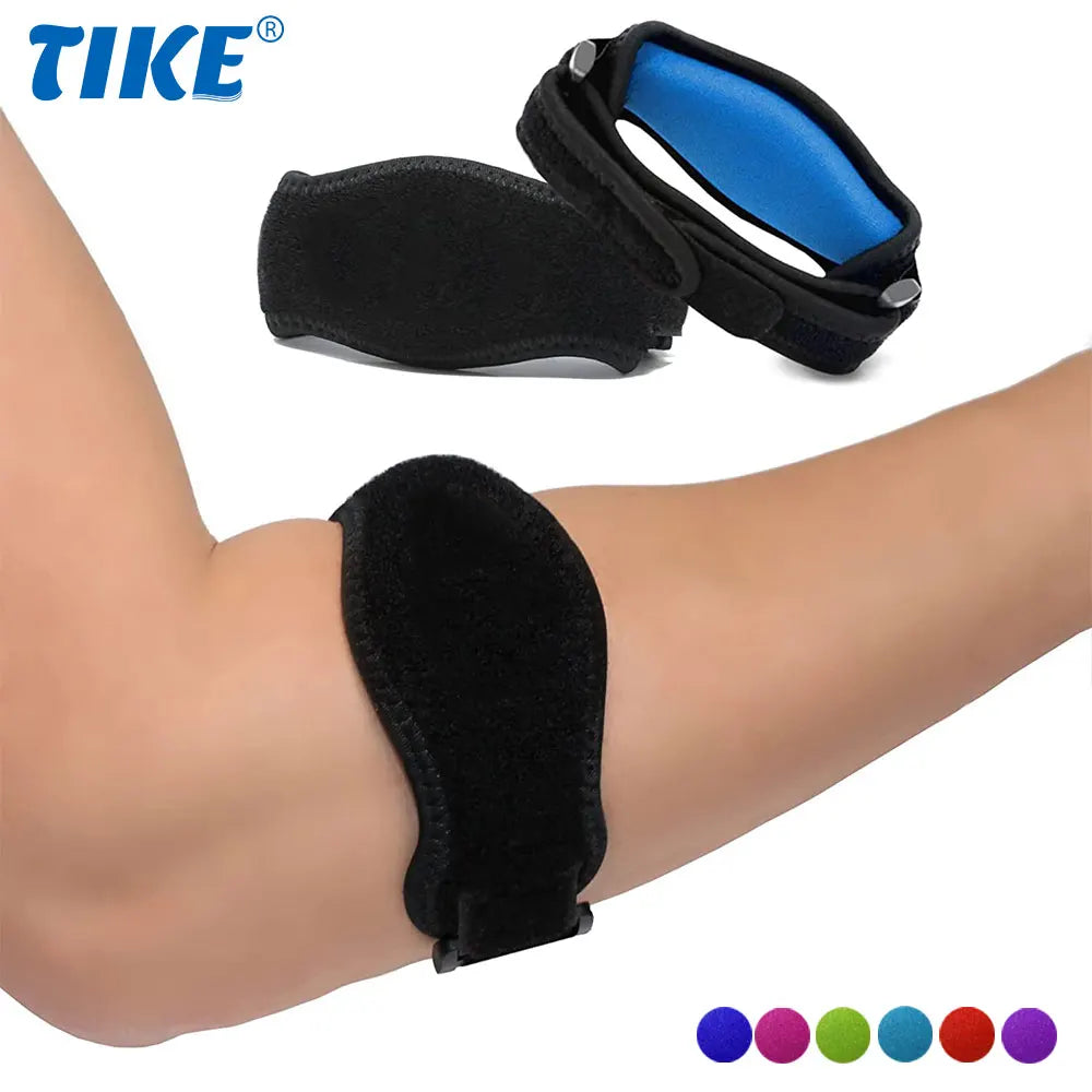1 PCS Tennis Elbow Brace for Tendonitis, Forearm Brace Support Band with Compression Pad and Elbow Strap Wrap for Golfers Unisex