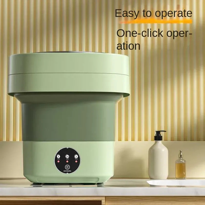 Foldable Portable Mini Washing Machine 220V