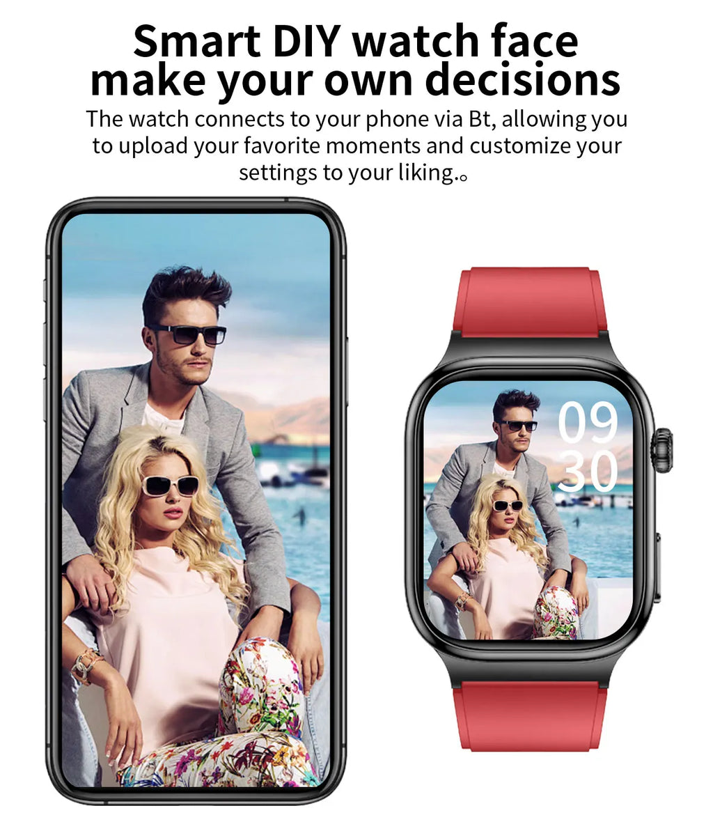 2026 New Hospital Level Health Smart Watch Body Fat ECG Blood oxygen BP Health AMOLED Screen HD Call Sport Smart Watches For Man