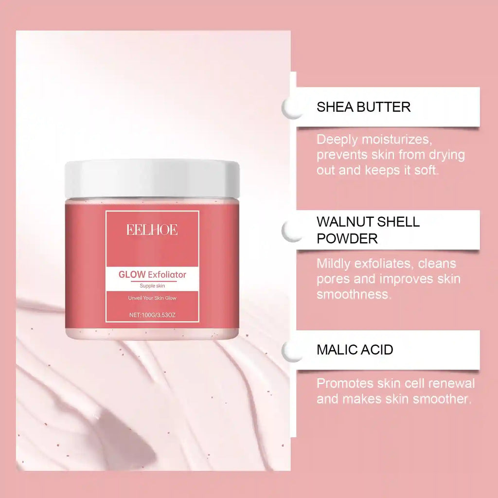 Facial Brightening Scrub - Gentle Exfoliating Skin Polish (150ml) Scrubs Treatments Tidesmit