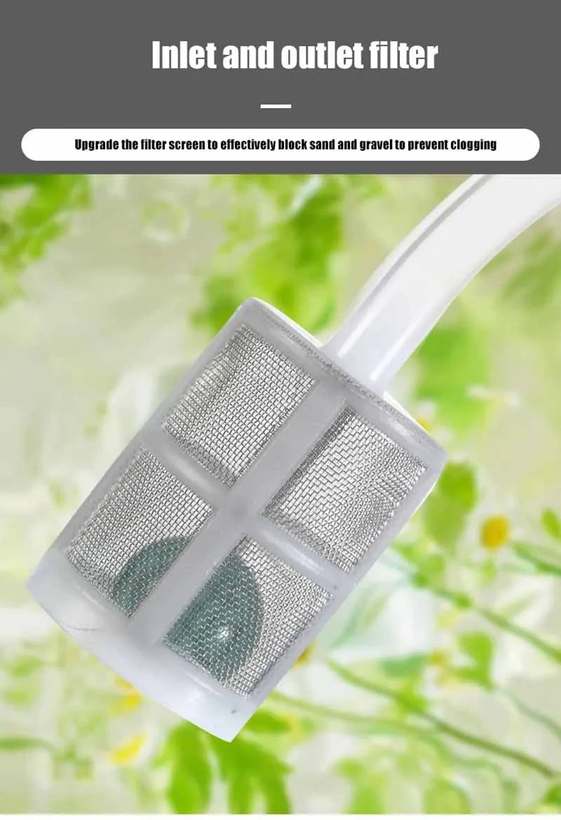 Automatic Solar Energy Drip Irrigation Device Double Pump Adjustable Valve Controller Timer System Intelligent Garden Watering