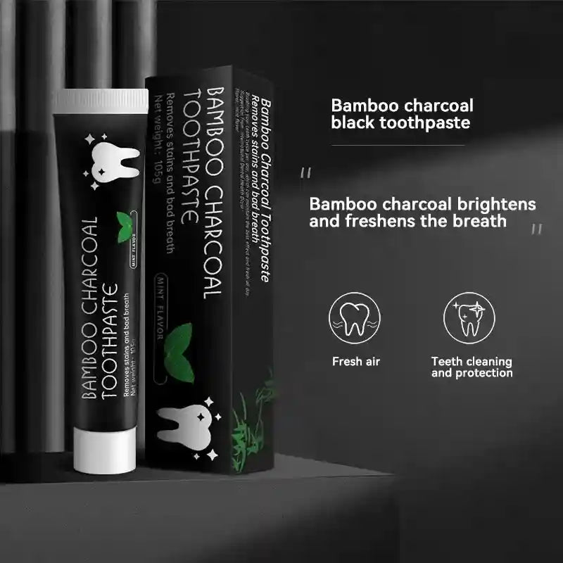 Tidesmit bamboo charcoal whitening toothpaste removing yellow teeth stains for effective oral care