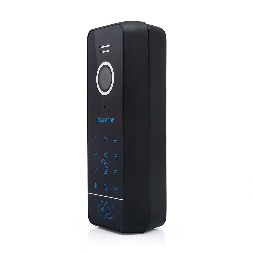 4 Wire Waterproof Doorbell Camera B10AF-B Password RFID Access for HOMSECUR WIFI FHD 1080P Video Doorphone Intercom