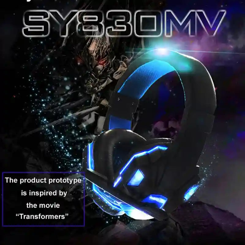 Gaming Headset With Mic: Stereo Noise Cancelling Over-Ear Headphones Tidesmit