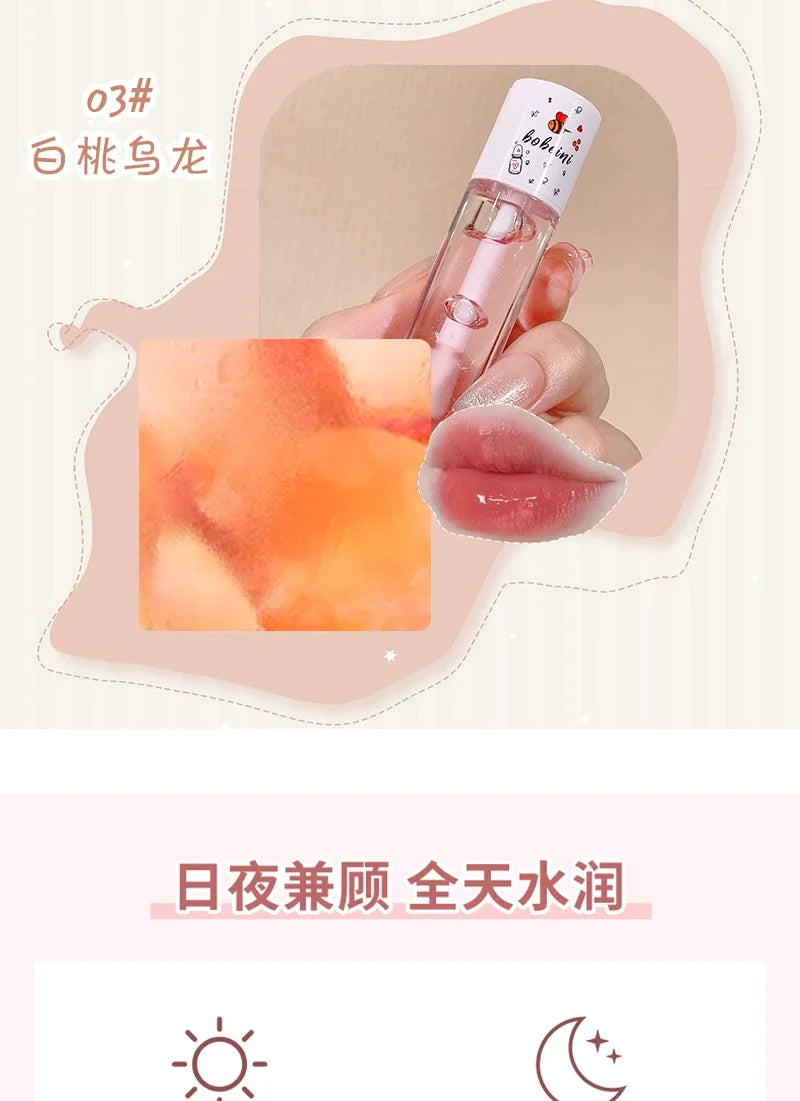 Peach Milk Lip Oil | Nourishing Cruelty-Free Lip Treatment Lip Care Tidesmit