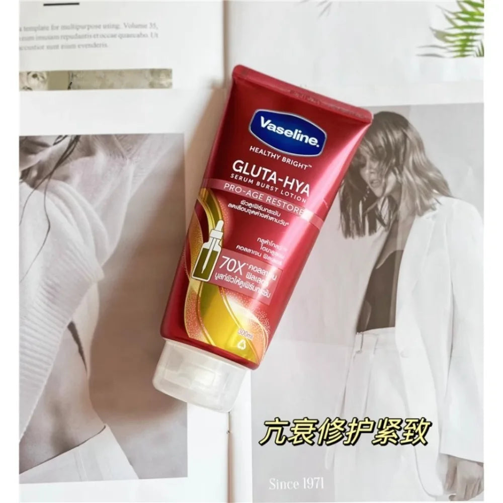 300ml Night Body Lotion Moisturizing and Refreshing Glutathione Nicotinamide Whitening Tool 4 Colors Skin Whitening