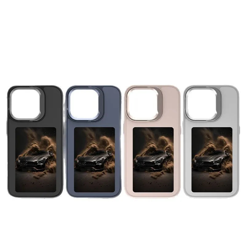 NFC E-Ink Phone Case for iPhone 16 Pro Max - Durable Shock-Absorbing Cover Tidesmit