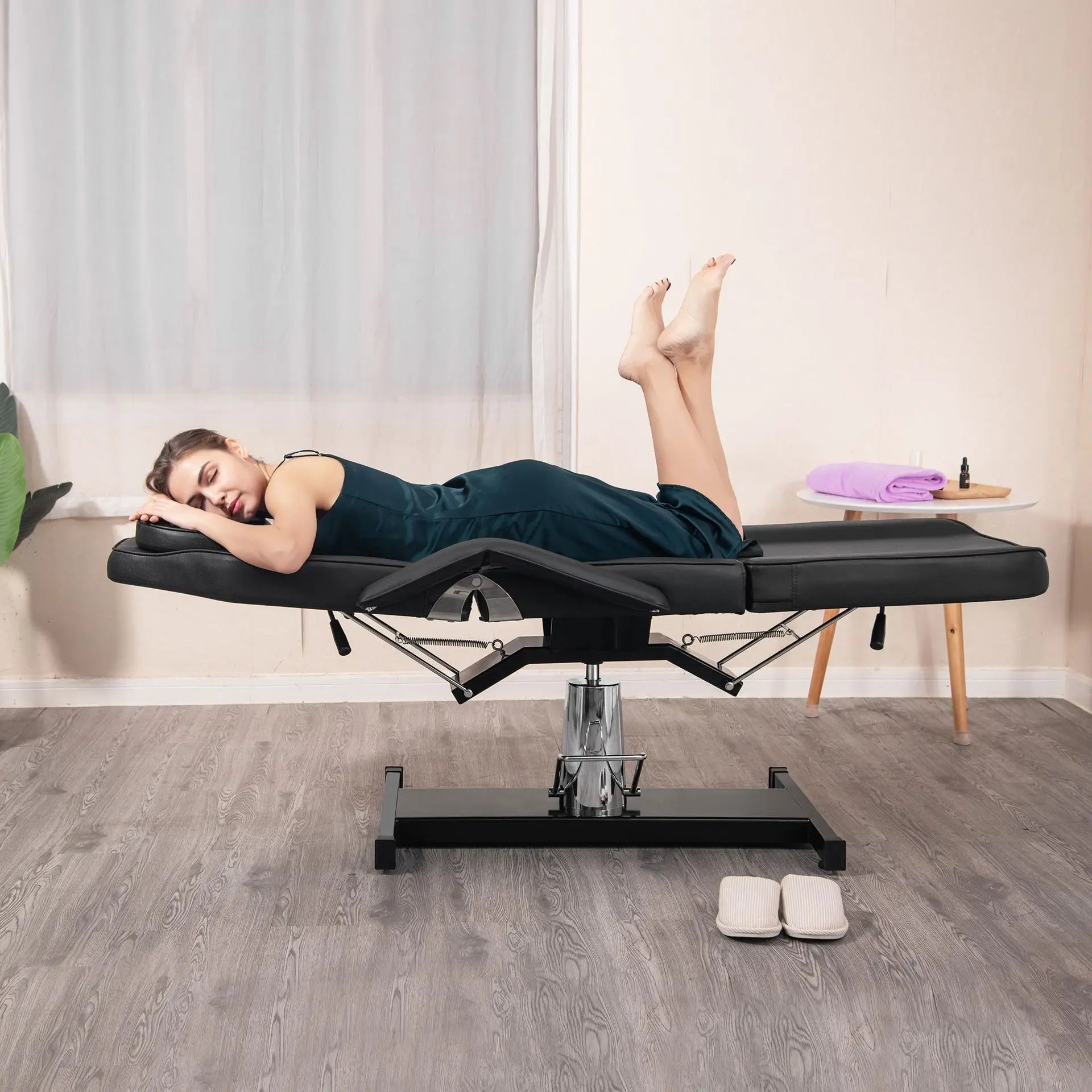 Massage Chair for Facial Spa - Ergonomic Reclining Electric Bed Massage Chairs Tidesmit