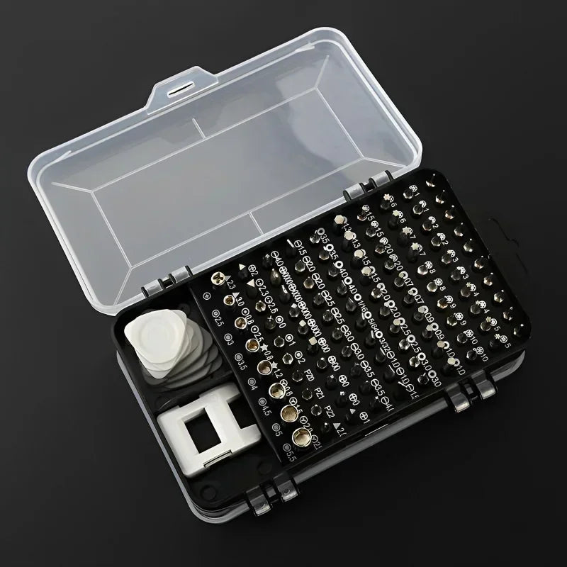 TINSOL 115 in 1 Multifunctional Magnetic Screwdriver Set Screw Driver Bits PC Computer Phone Watch Repair Hardware Tool Kit