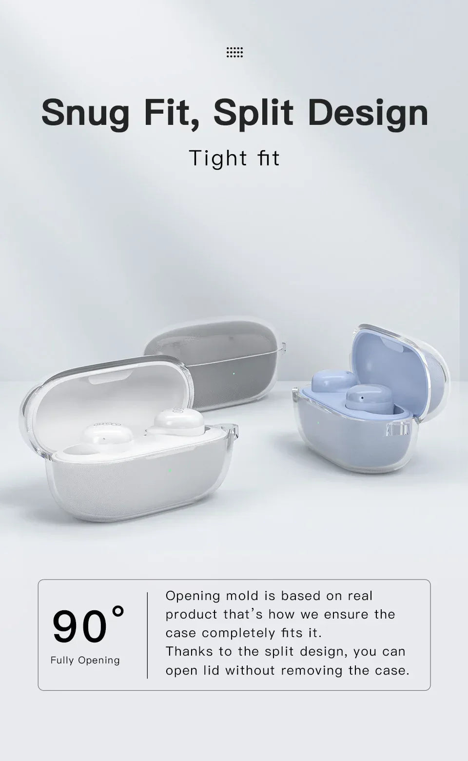 Tidesmit Wireless Earbuds Bluetooth 5.3 TWS Headphones 26H Playtime Tidesmit