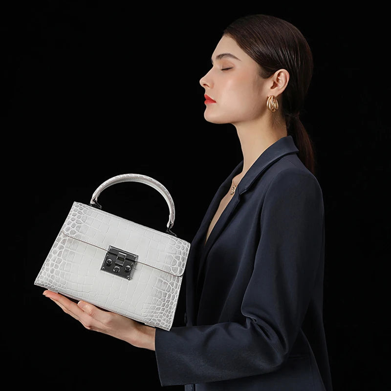 Real cowhide leather bag Luxury bag Genuine Leather women's bag famous brand luxury designer handbag real leather Female bag