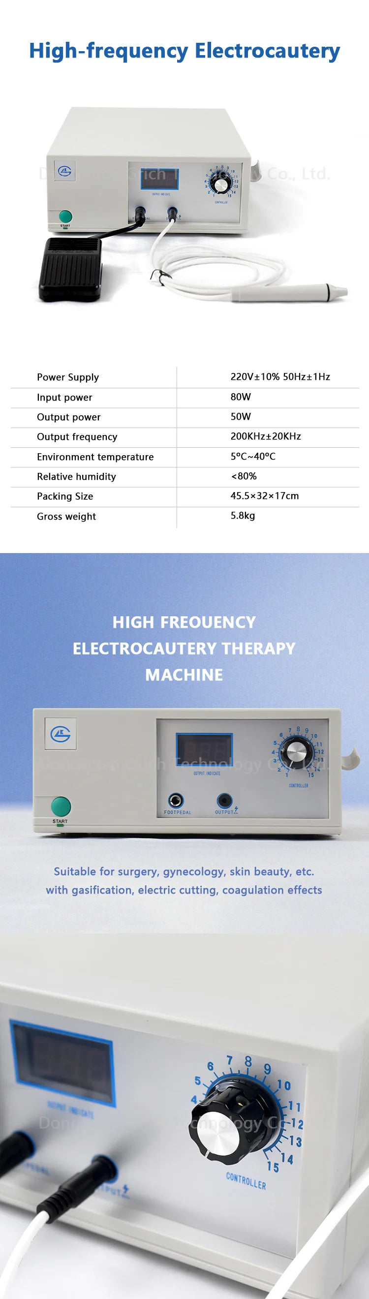 Dental Electrocautery Unit with LED - Precision Surgical Tool Relaxation Treatment Tidesmit