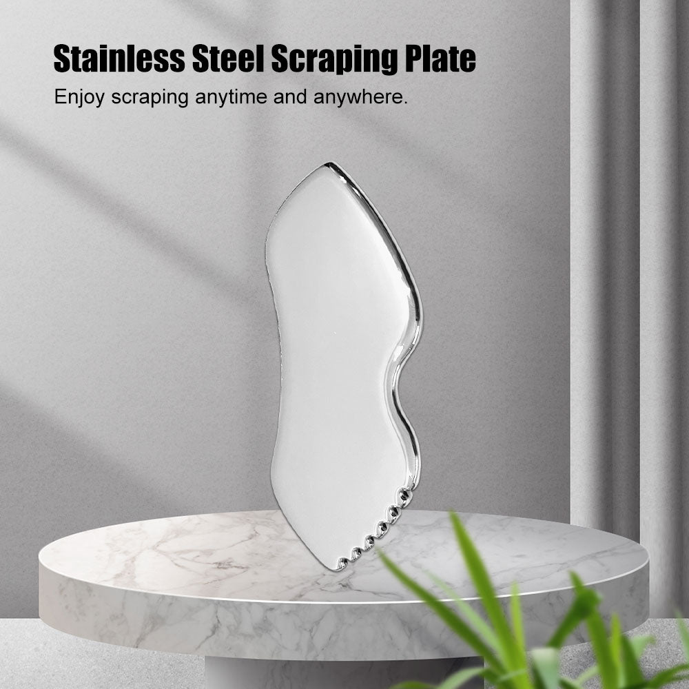 Stainless Steel Gua Sha Face Massager for Lymphatic Drainage Body Shaping Massage Equipment Tidesmit
