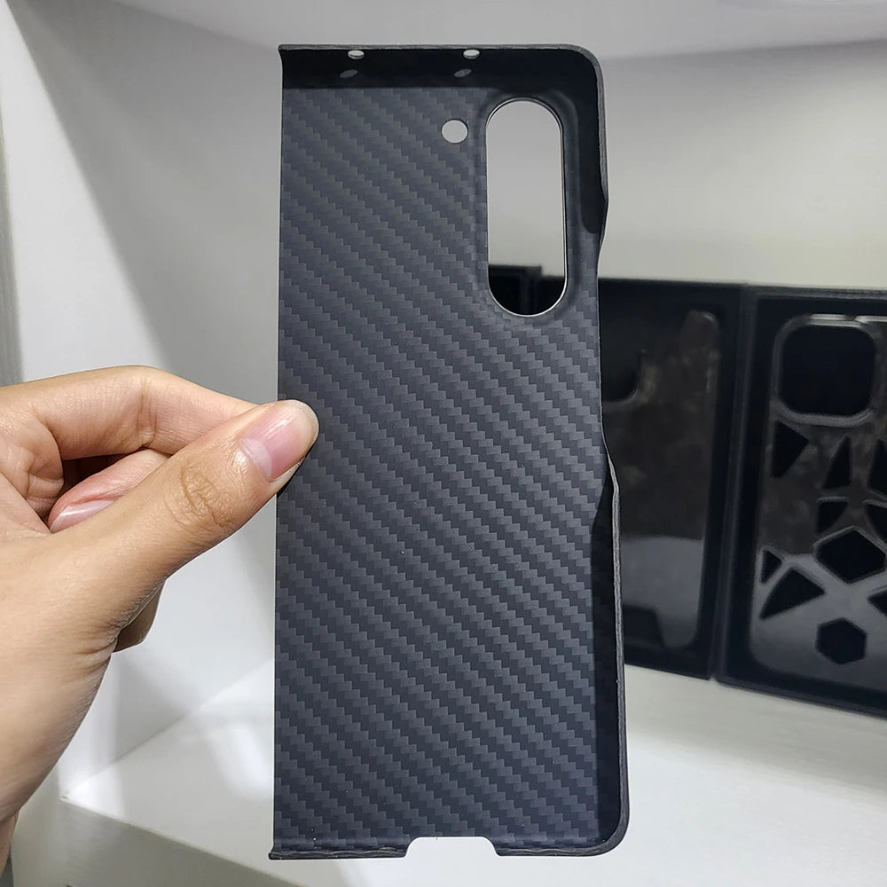 Samsung Galaxy Z Fold 6 Carbon Fiber Case | Ultra-Thin Aramid Cover Tidesmit