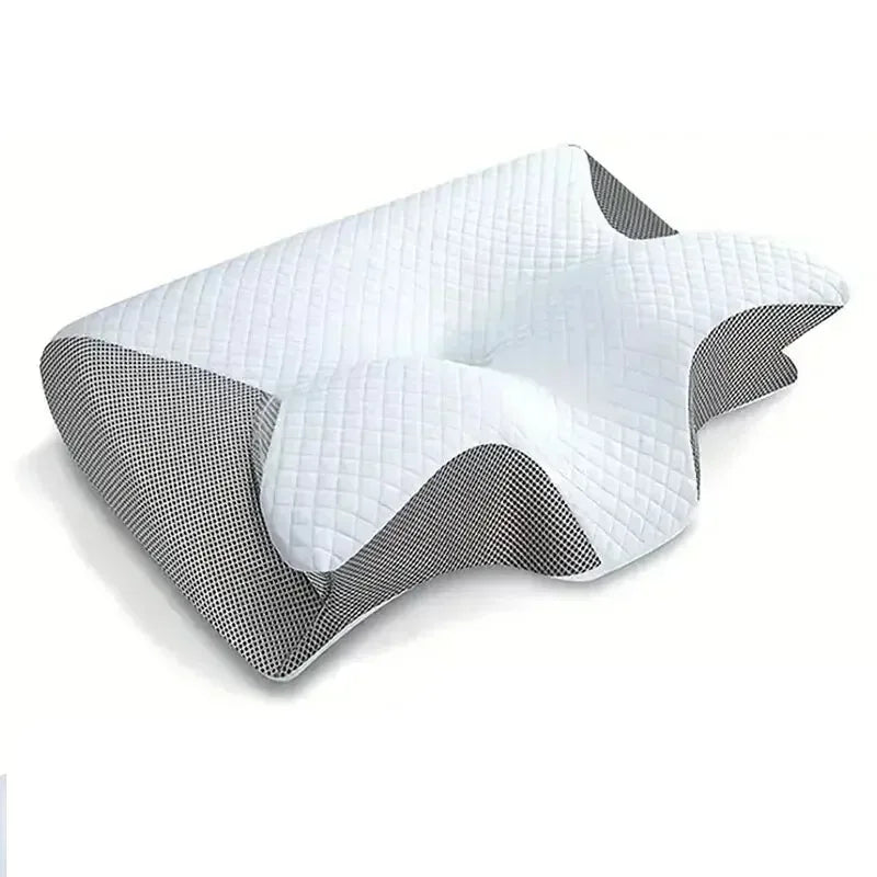 Memory Foam Butterfly Pillow | Ergonomic Cervical Support for Spine Alignment Relaxation Treatment Tidesmit