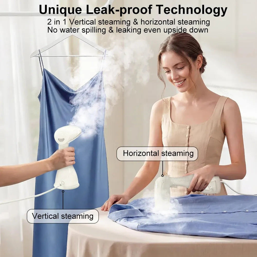 Tidesmit Portable Handheld Clothes Steamer 1500W 300mL
